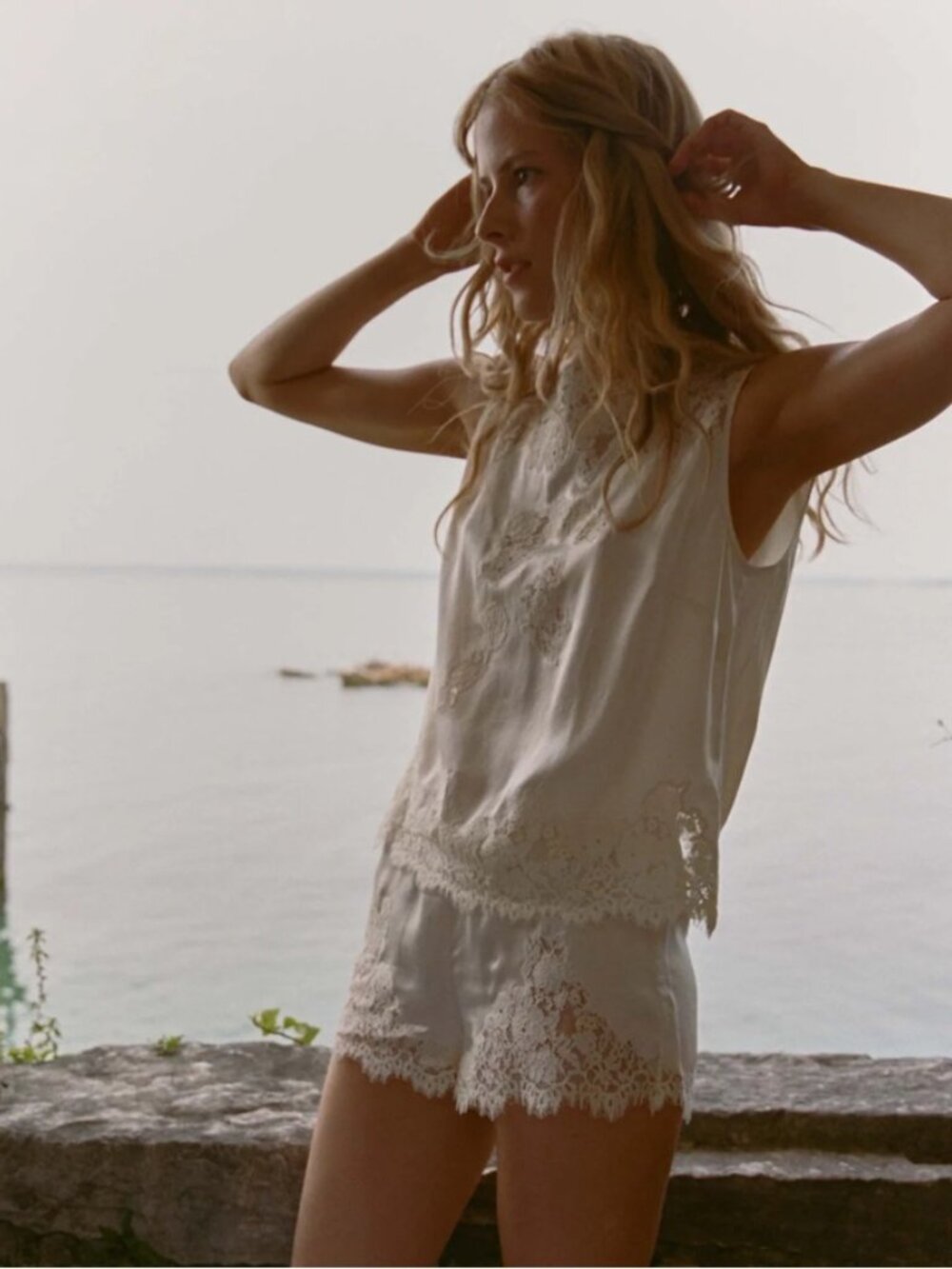 DÔEN Iona Short in Sea Salt, Size S - NWT ($298 retail)